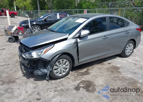 2022 Hyundai Accent Se from USA, damaged, VIN 3KPC24A64NE177618